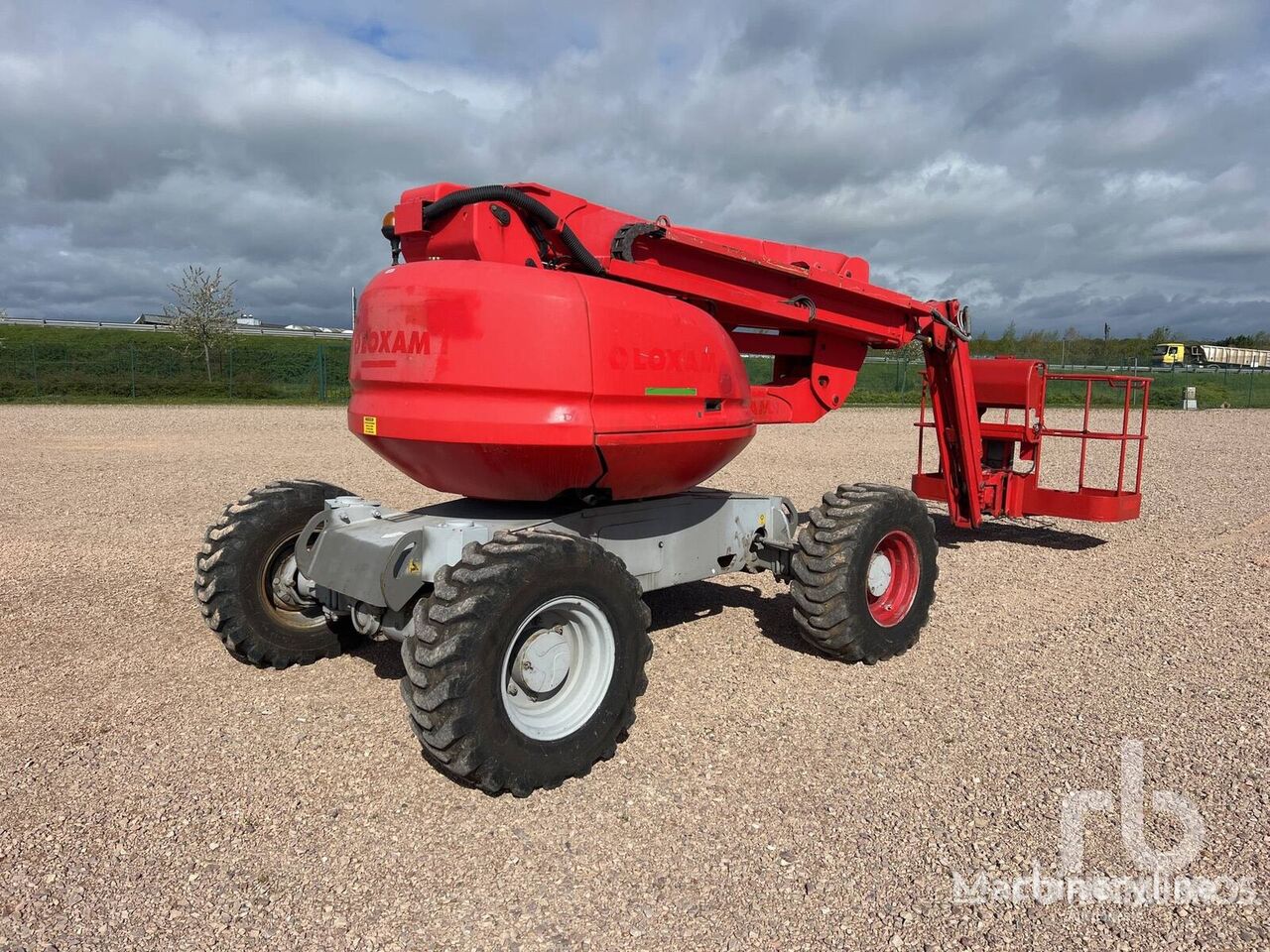 Buy Manitou Articulated Boom Lift By Auction France Saint Aubin Sur