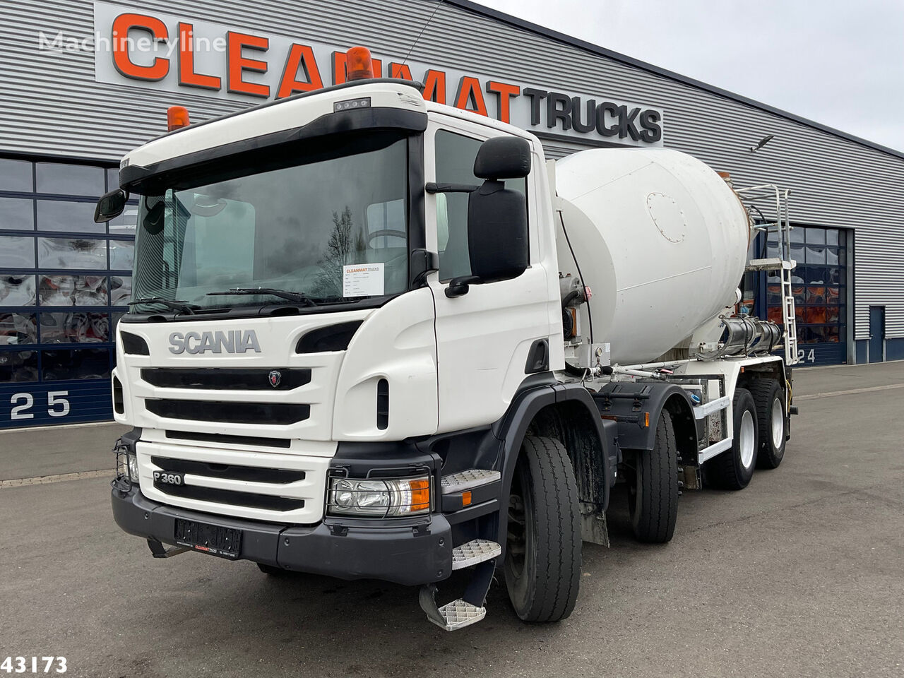 Scania P X Euro Liebherr M Concrete Mixer Truck For Sale