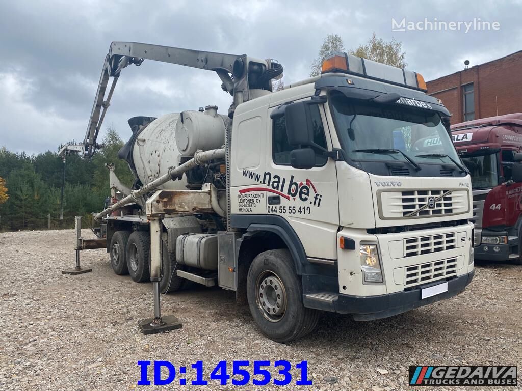 Cifa On Chassis Volvo FM12 8x4 Concrete Mixer Truck For Sale Lithuania