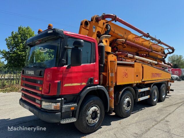 Sermac Z On Chassis Scania C Concrete Pump For Sale Italy