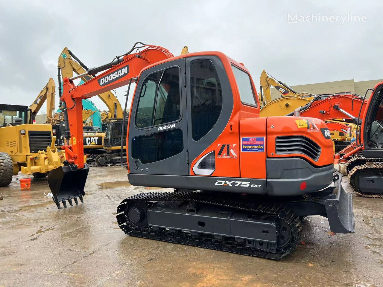 Doosan DX75 Mini Excavator For Sale China Shanghai EV39831