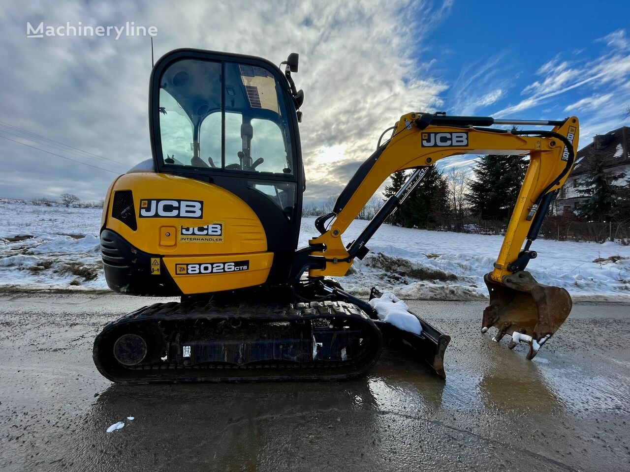 JCB 8026 CTS mini excavator for sale Poland Chełmiec GM31933