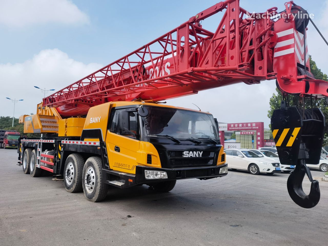 Sany Sany Stc S Ton Used Mobile Truck Crane Mobile Crane For Sale