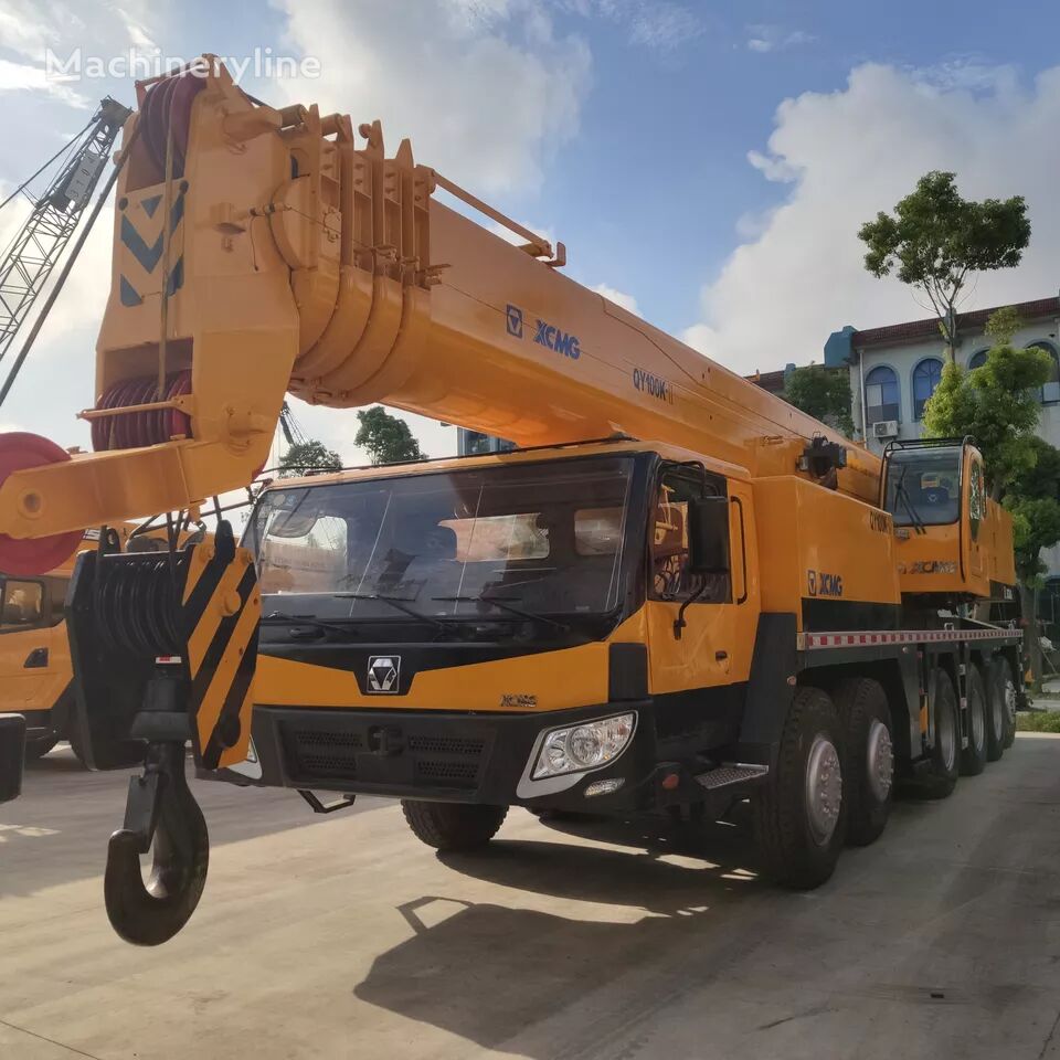 XCMG XCMG QY100K 100 Ton Used Hydraulic Mounted Mobile Truck Crane On