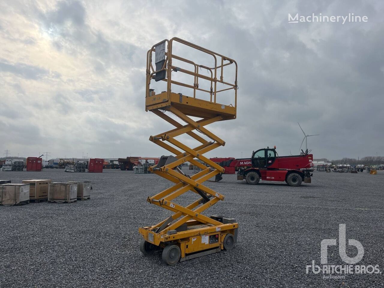 Buy Haulotte OPTIMUM 8 Electric Scissor Lift By Auction Netherlands RK