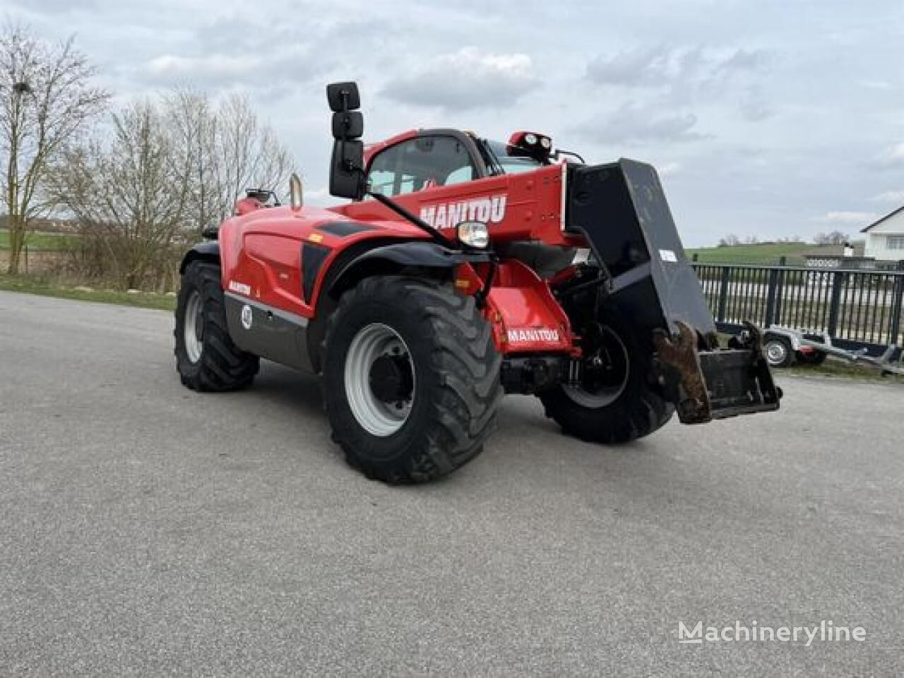 Manitou Mlt Hand Telescopic Wheel Loader For Sale Germany Kunde