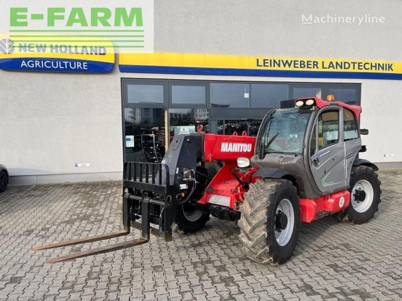 Manitou Mlt Ps Telescopic Wheel Loader For Sale Germany Hamburg