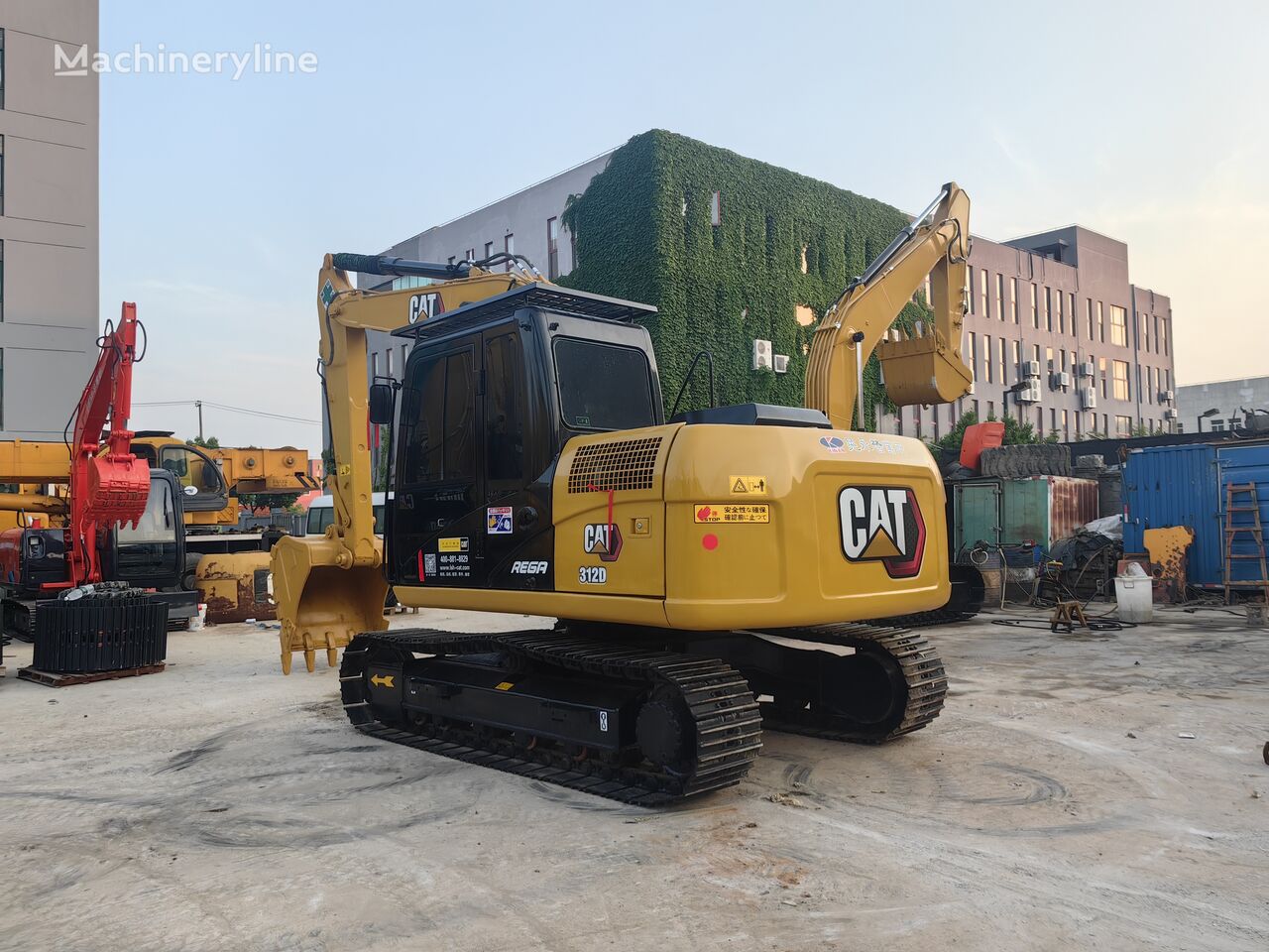 Caterpillar D Gc Tracked Excavator For Sale China Shanghai Bd