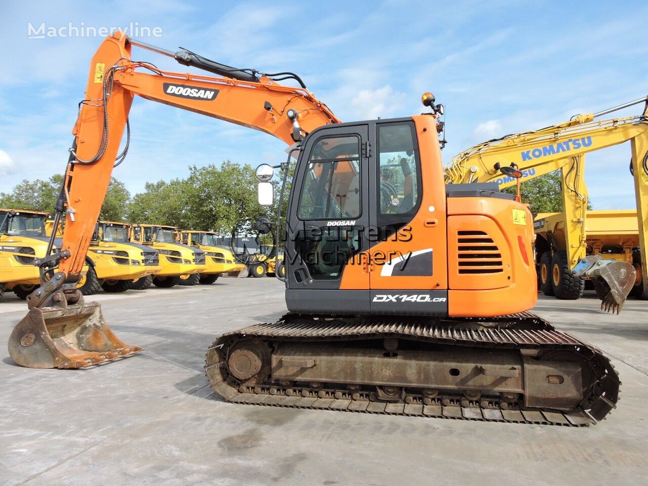 Doosan Dx Lcr Tracked Excavator For Sale Belgium Lummen De