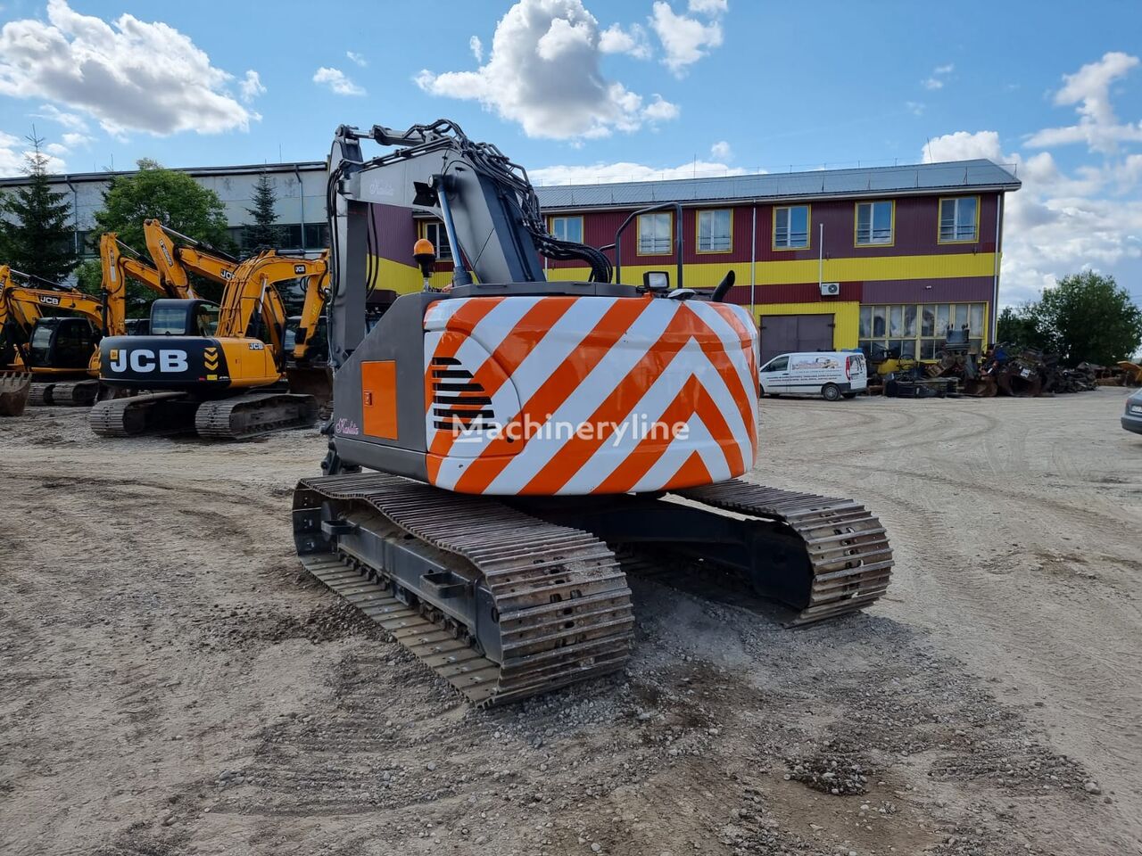 Doosan DX140LCR ROBOT Akula tracked excavator for sale Lithuania Kužiai