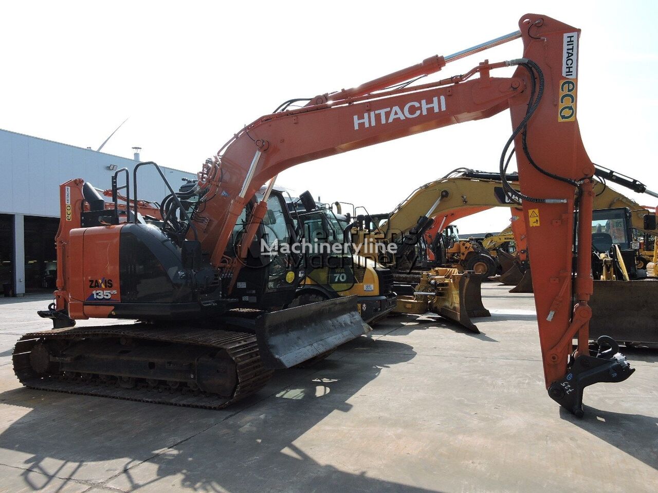 Hitachi ZX135US 6 Tracked Excavator For Sale Belgium Lummen LZ39102