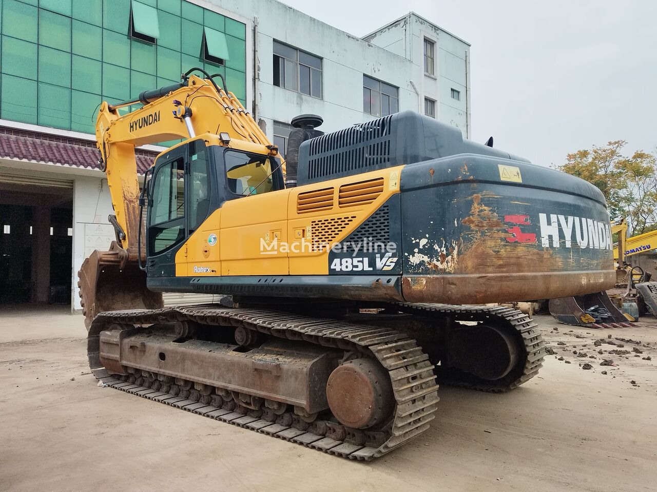 Hyundai R485 Tracked Excavator For Sale China MD39619