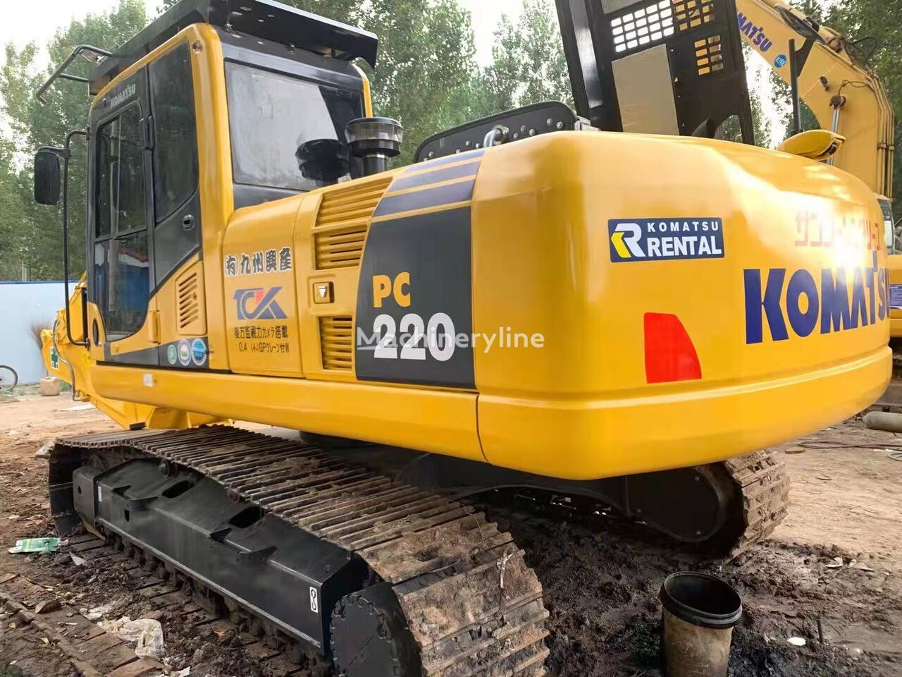 KOMATSU PC220 Tracked Excavator For Sale China JD34770