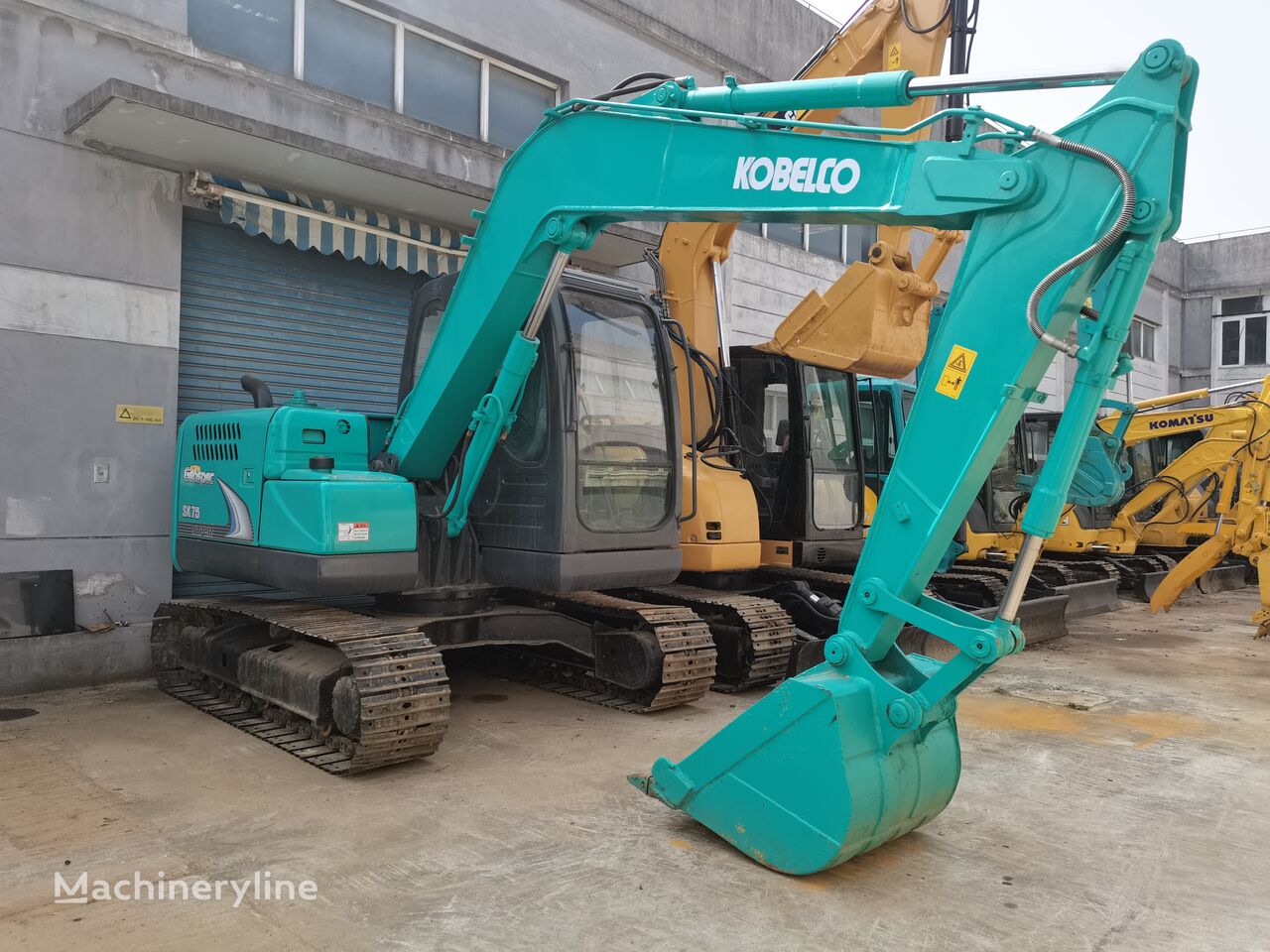 Kobelco SK75 Tracked Excavator Used Construction Machinery For Sale