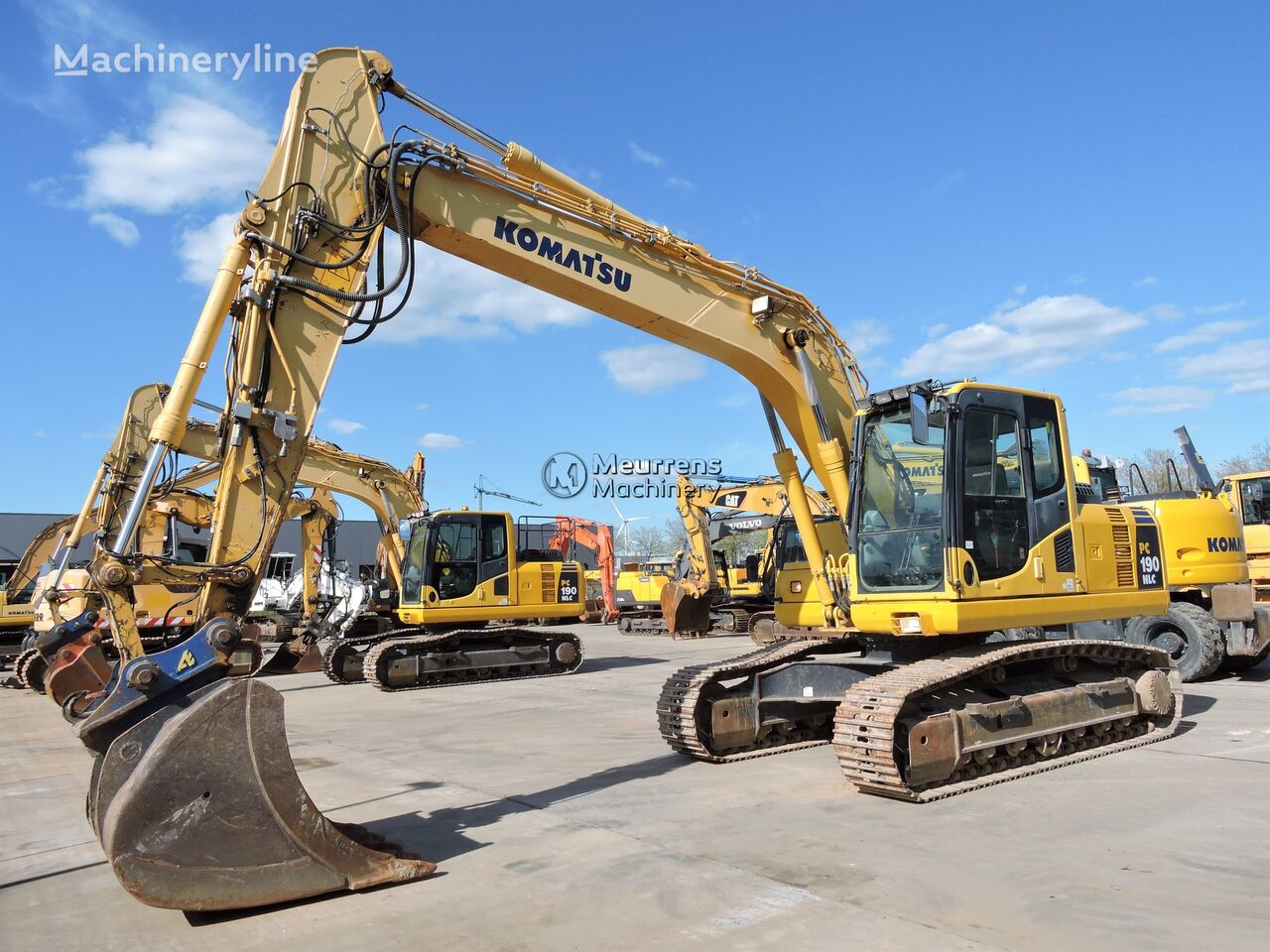 Komatsu PC190NLC 8 Tracked Excavator For Sale Belgium Lummen LX39634