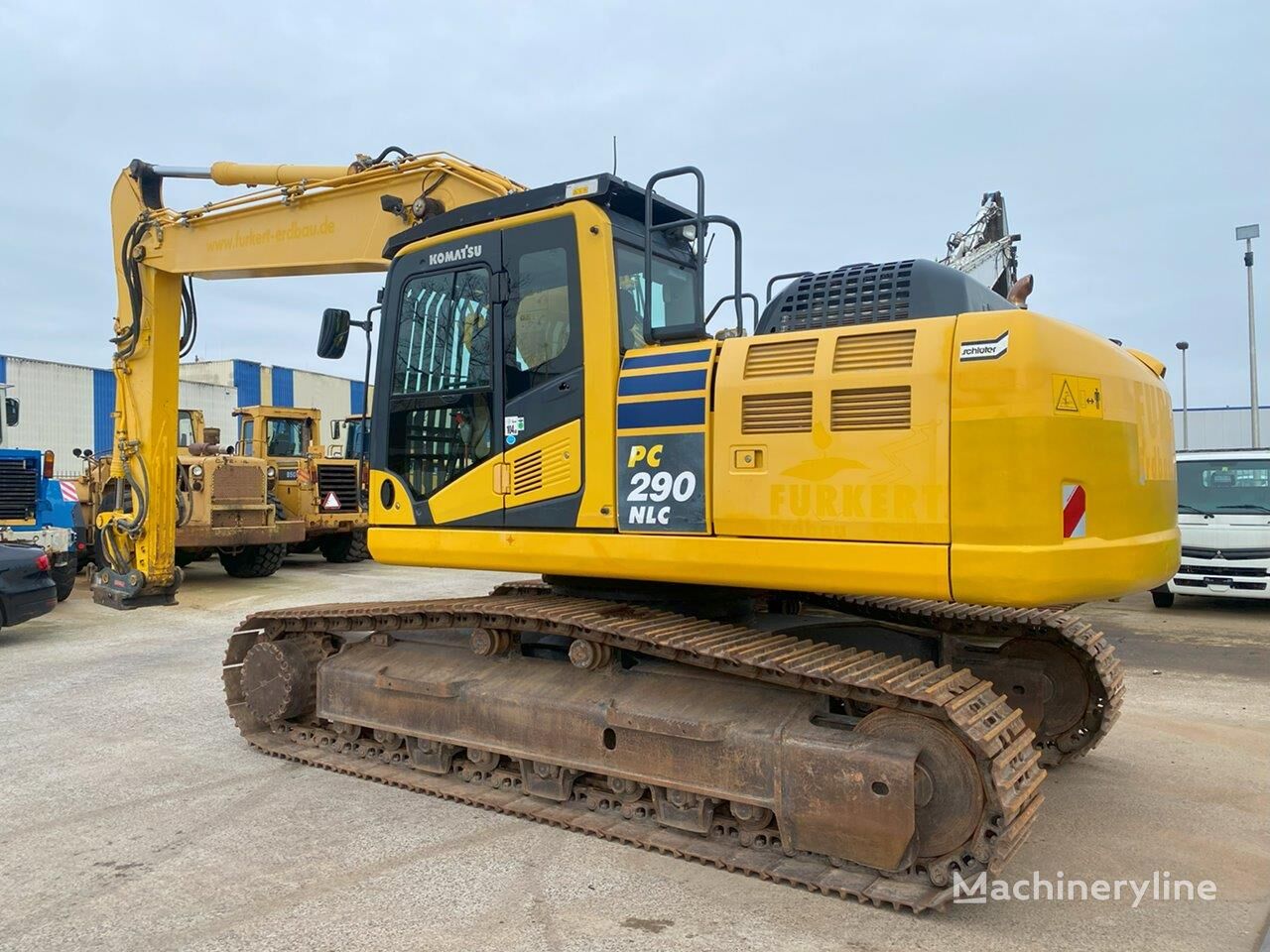 Komatsu PC290 NLC 10 Tracked Excavator For Sale Netherlands Middelaar