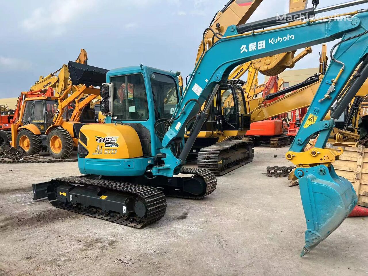 Kubota Kx Tracked Excavator For Sale China Shanghai Vj