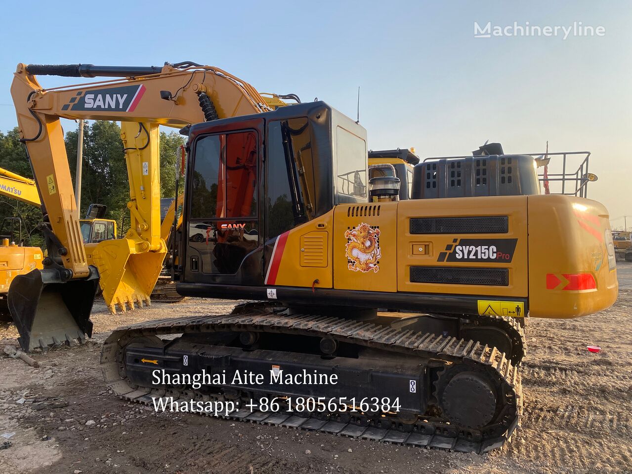 Sany SY 215 Tracked Excavator For Sale China Shanghai BJ37737