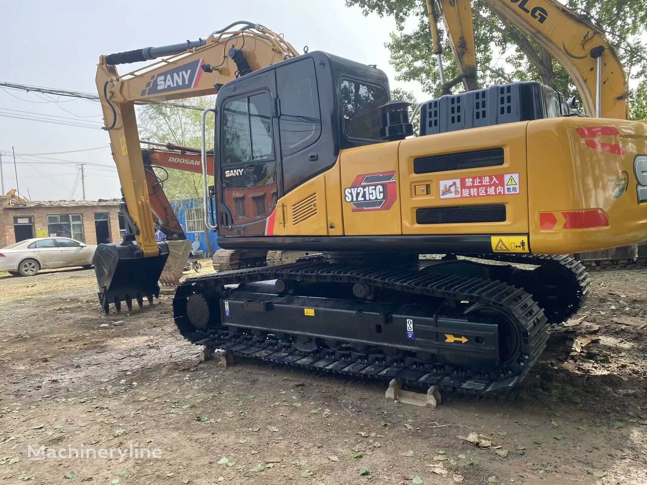 Sany Used Sany SY215C Excavator 21 Ton Farm Excavator Good Performanc