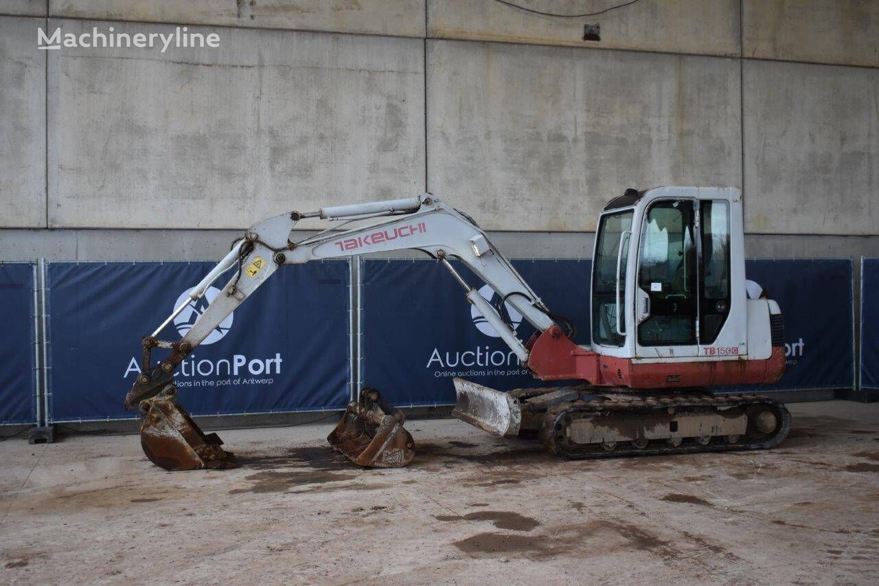 Buy Takeuchi TB150 Tracked Excavator By Auction Belgium Antwerp LQ38309