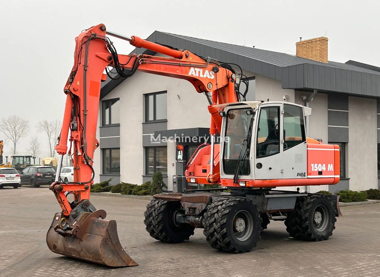 Atlas 1504 Wheel Excavator For Sale Poland Rakoniewice JA39048