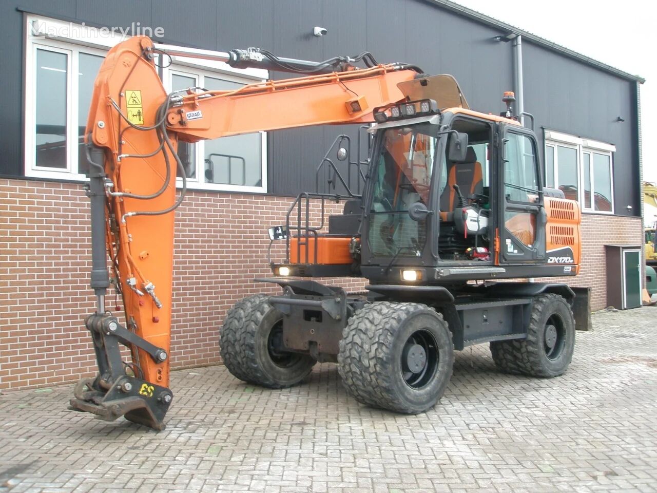 Doosan Dx W Wheel Excavator For Sale Netherlands Barneveld Yv