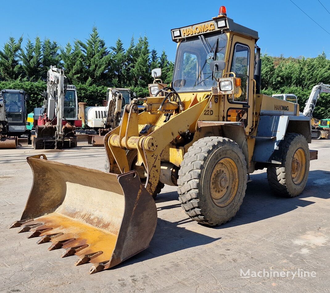 HANOMAG 22 D Wheel Loader For Sale France Chuzelles PV36216