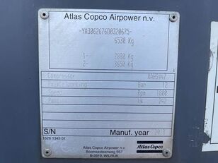 Atlas Copco Xahs Cd N Mobile Compressor For Sale Belgium Waregem