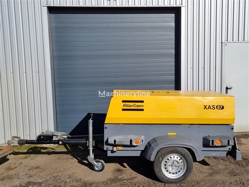 Atlas Copco XAS67 Mobile Compressor For Sale Poland ROZPRZA VD15056