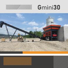 New GÖKER Мини мобильный бетонный завод G-Mini30
