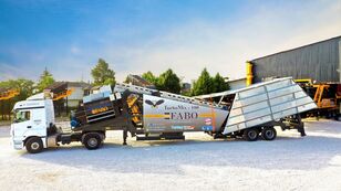 New FABO TURBOMIX-100 Mobile Concrete Batching Plant