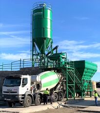 New Constmach 60 m3/h Dry Type Concrete Batching Plant