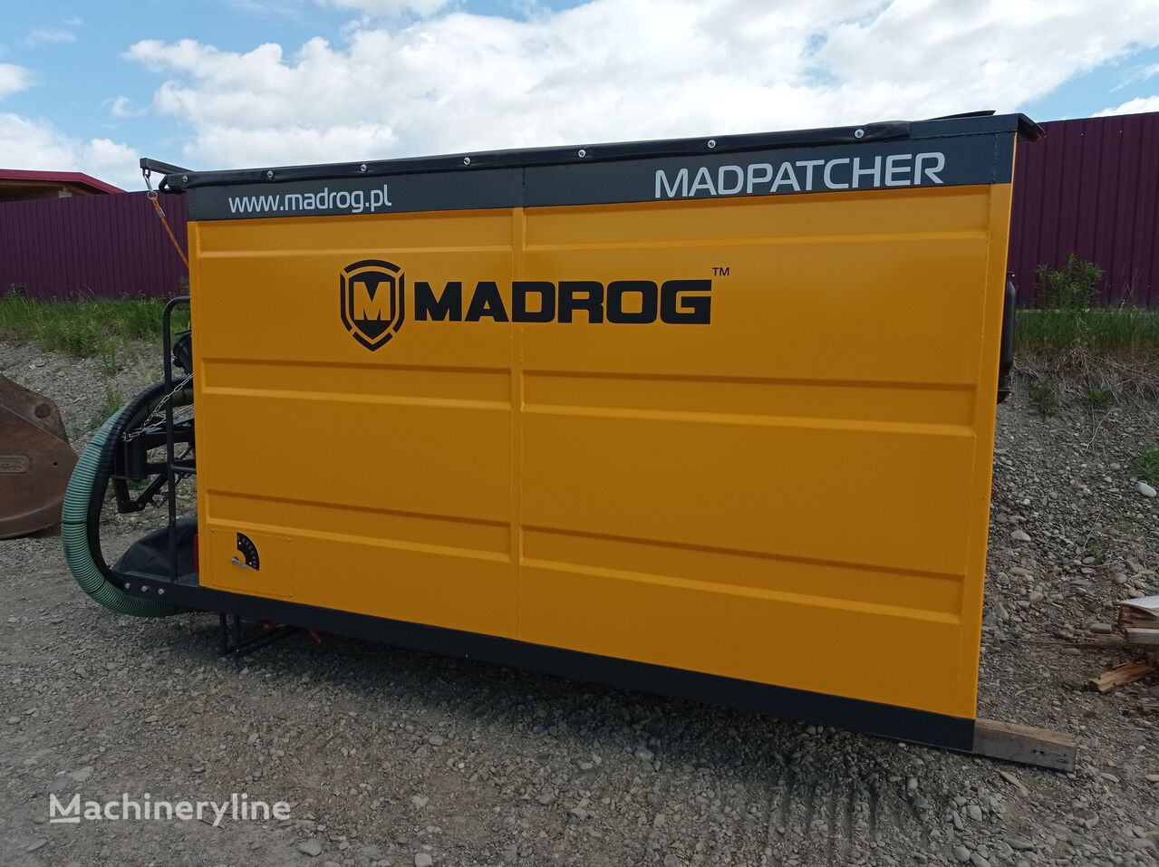 new Madrog MADPATCHER 6.5W asphalt distributor