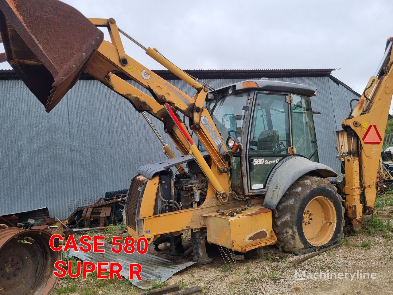 Case 580SR PARA PEÇAS  backhoe loader for parts