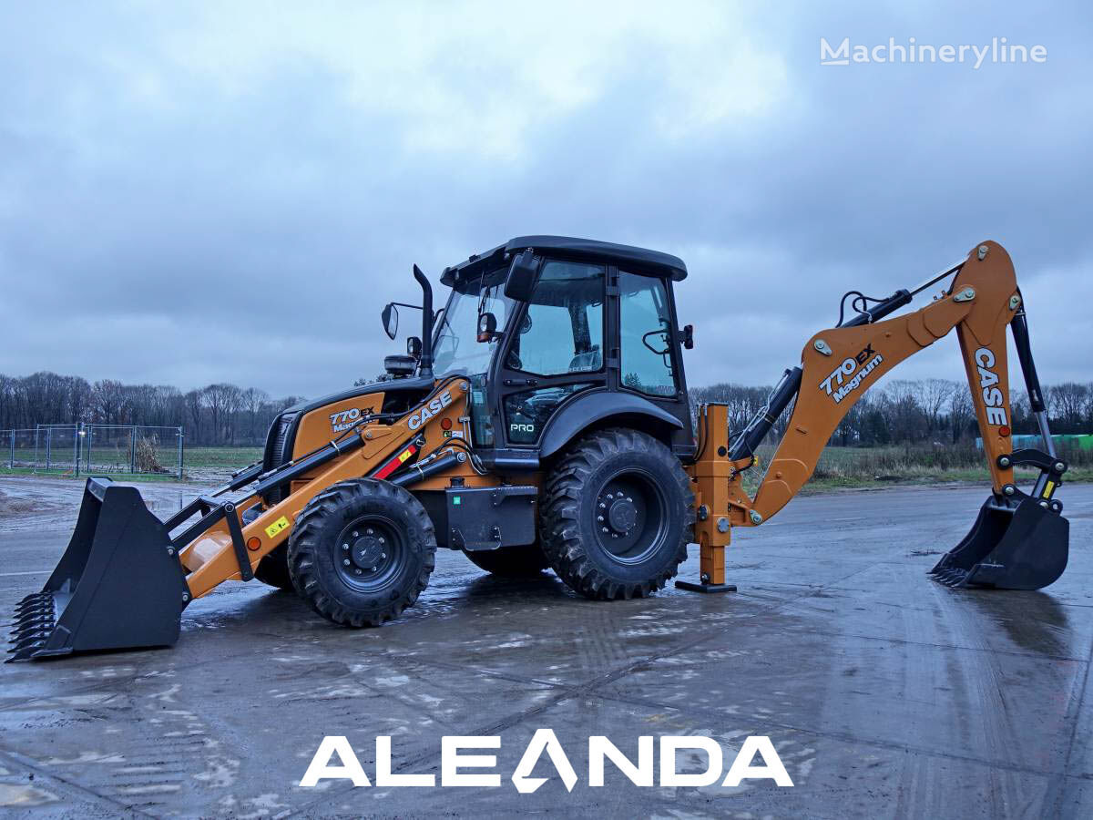 new Case 770 EX backhoe loader