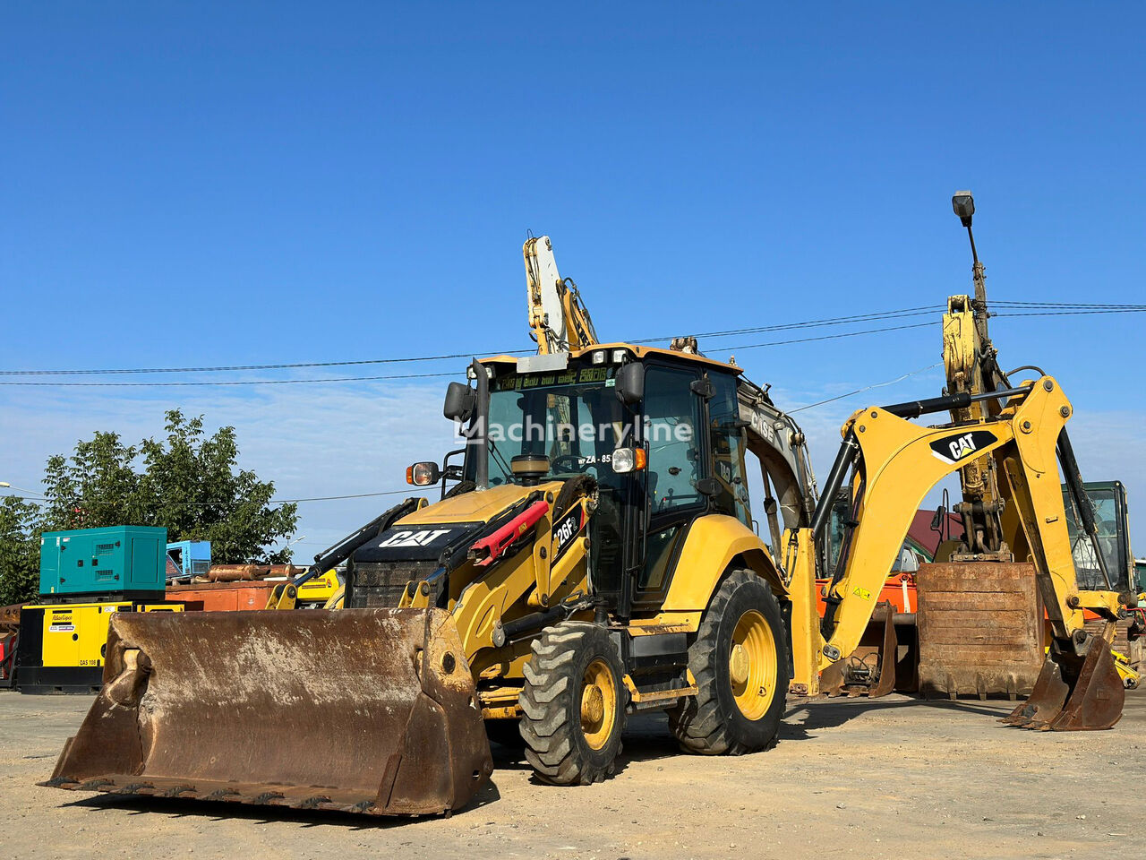 Caterpillar 426F2 backhoe loader for sale Romania Borș, QX36488