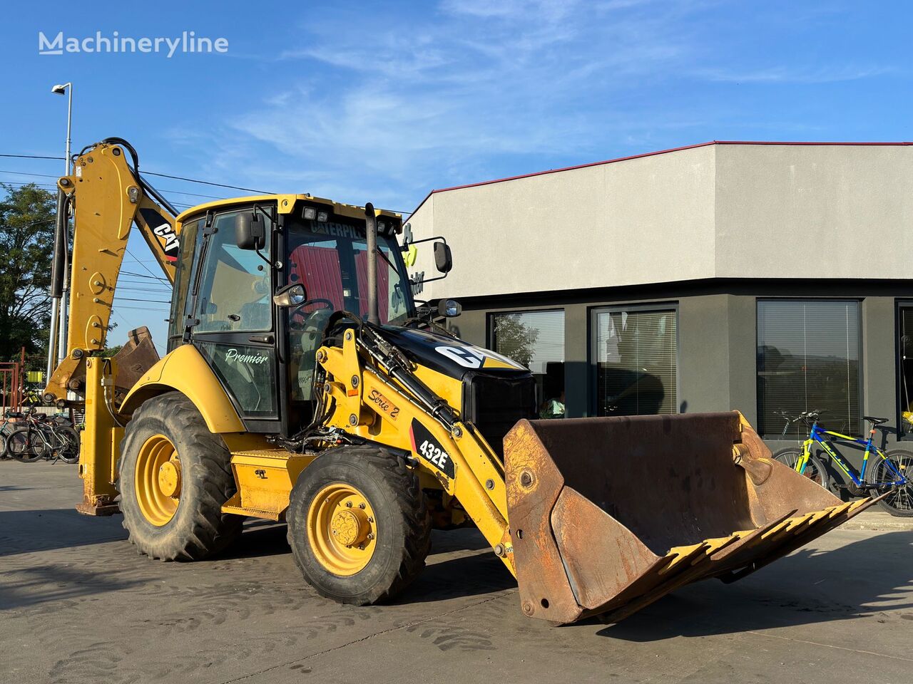 Caterpillar 432E backhoe loader for sale Romania Borș, QB35991