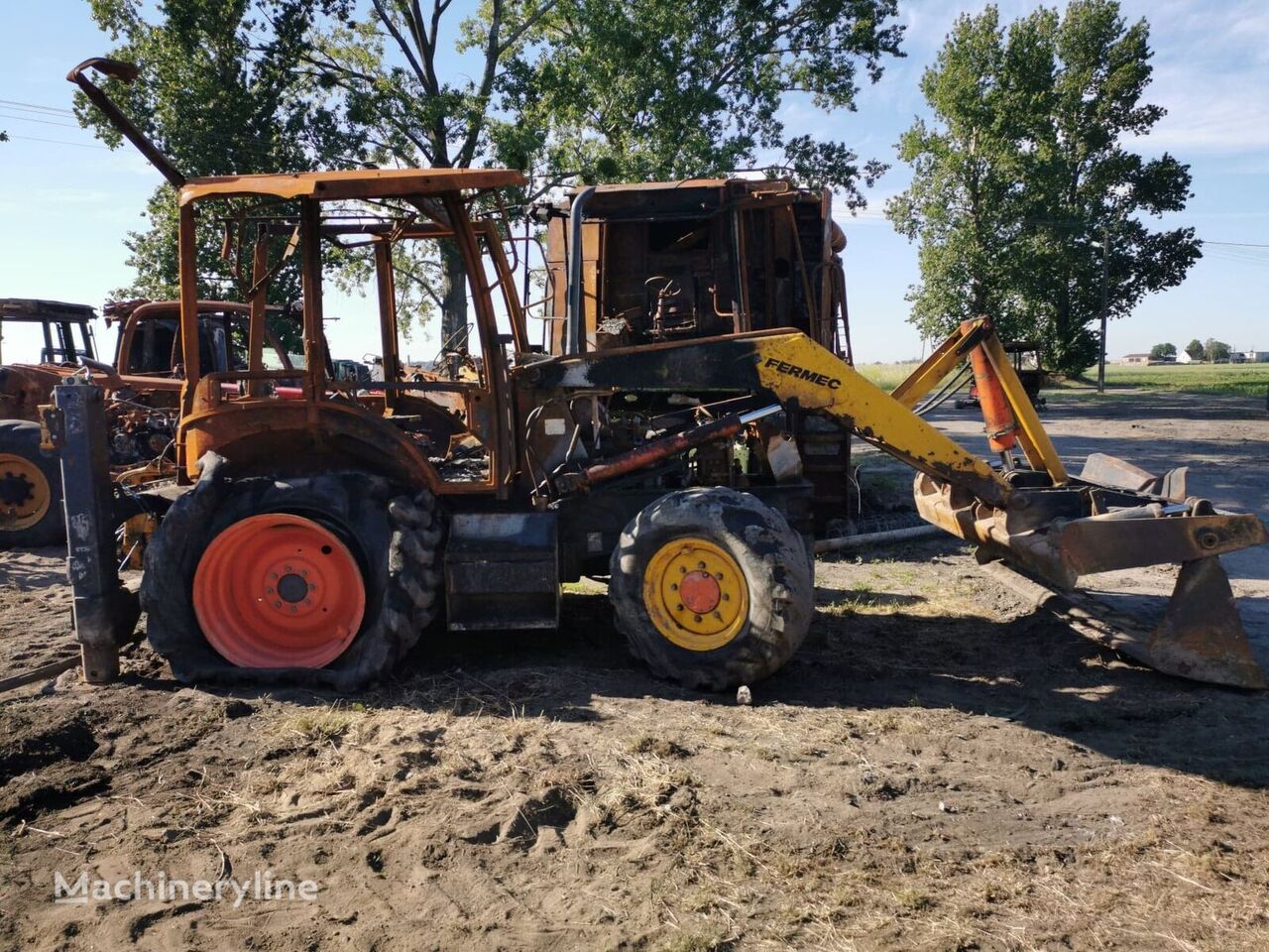 FERMEC 860 Parts Części backhoe loader for parts Poland Wilkowo, RG22436