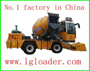 new selfloading concrete mixer block making machine