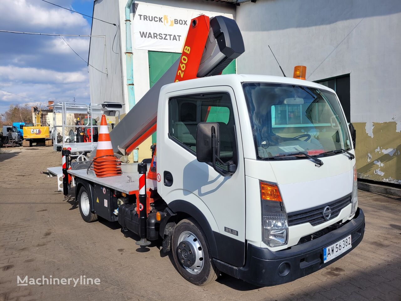 PALFINGER P260b bucket truck for sale Poland Trzebnica, XZ33205