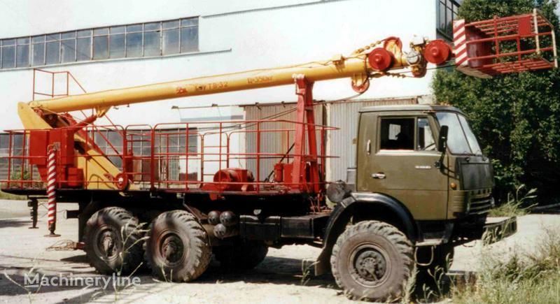 new KAMAZ TV-32 bucket truck