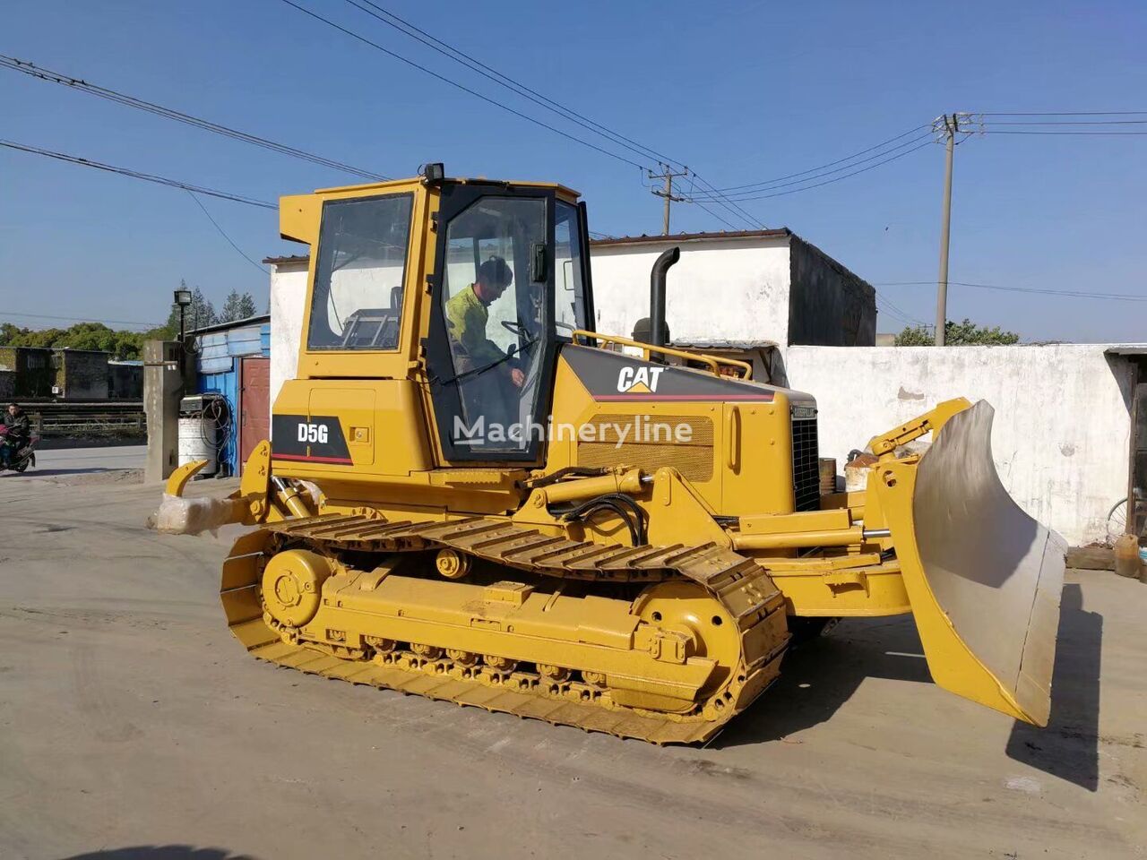 bulldozer d5g caterpillar