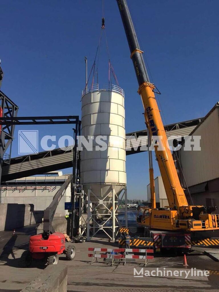 new Constmach 500 Ton Cement Silo from Turkey's Leading Cement Silo Manufactur