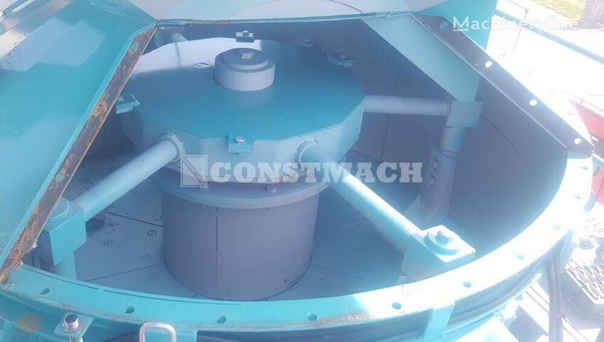 new Constmach Pan Mixer for Mixing Concrete in Different Capacities concrete mixer