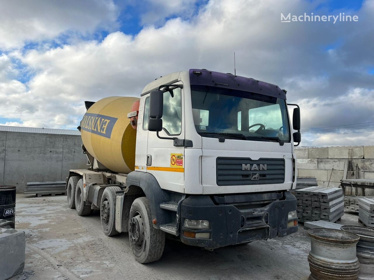 MAN TGA 35.400 concrete mixer truck