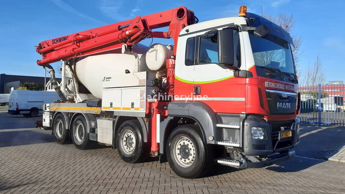 MAN TGS concrete mixer truck for sale Netherlands Rotterdam, QT39347