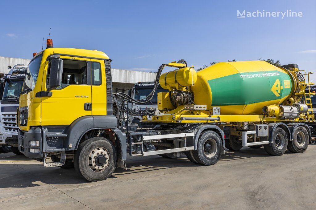 MAN TGS 18.360 BLS-4X4H+MIXER 10M3 concrete mixer truck