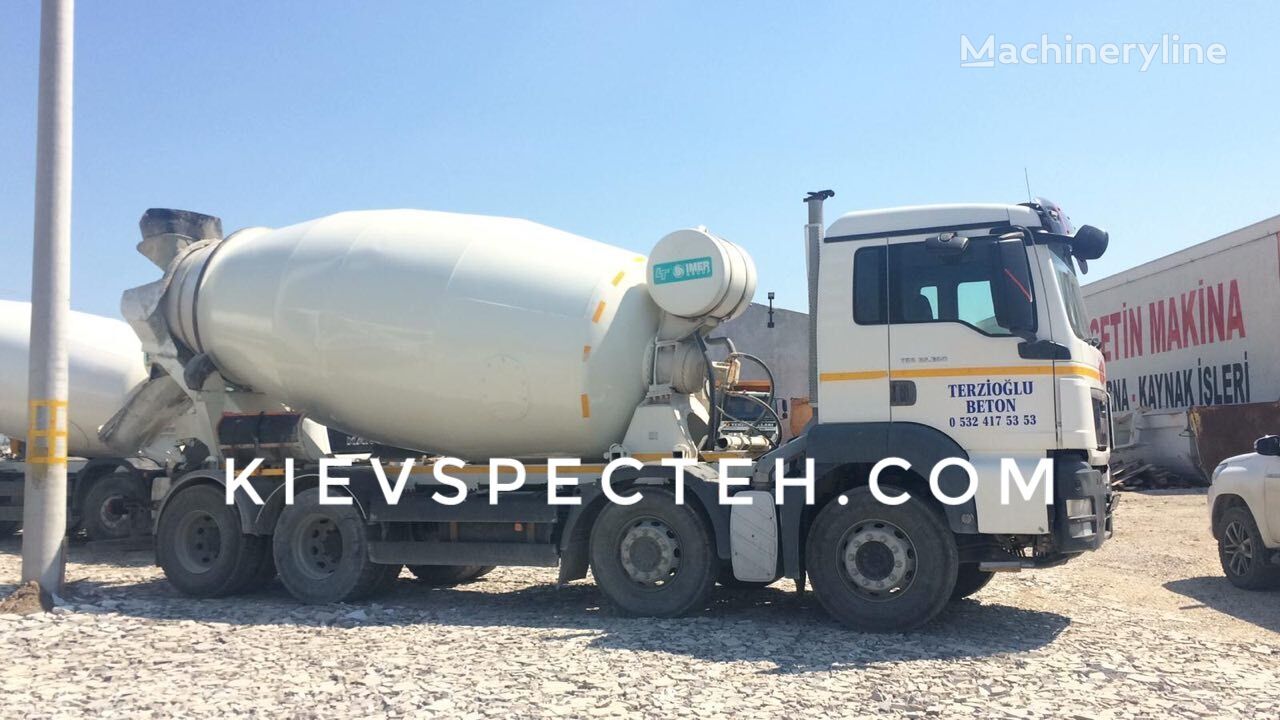 IMER Group  on chassis MAN TGS 32.360  concrete mixer truck
