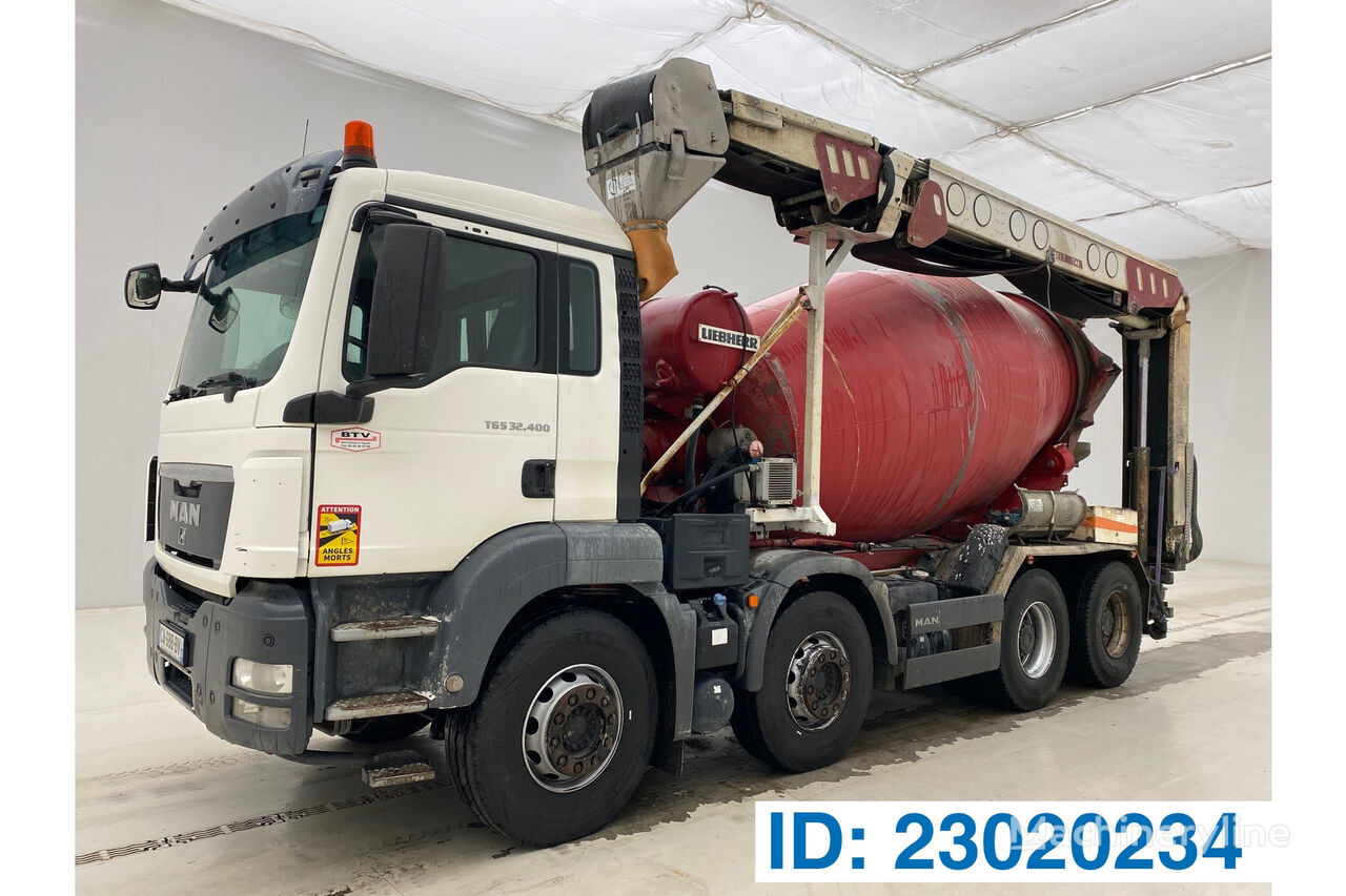Liebherr  on chassis MAN TGS 32.400  concrete mixer truck