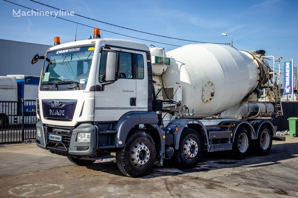 MAN TGS 36.360BB+MIXER 9M³ concrete mixer truck